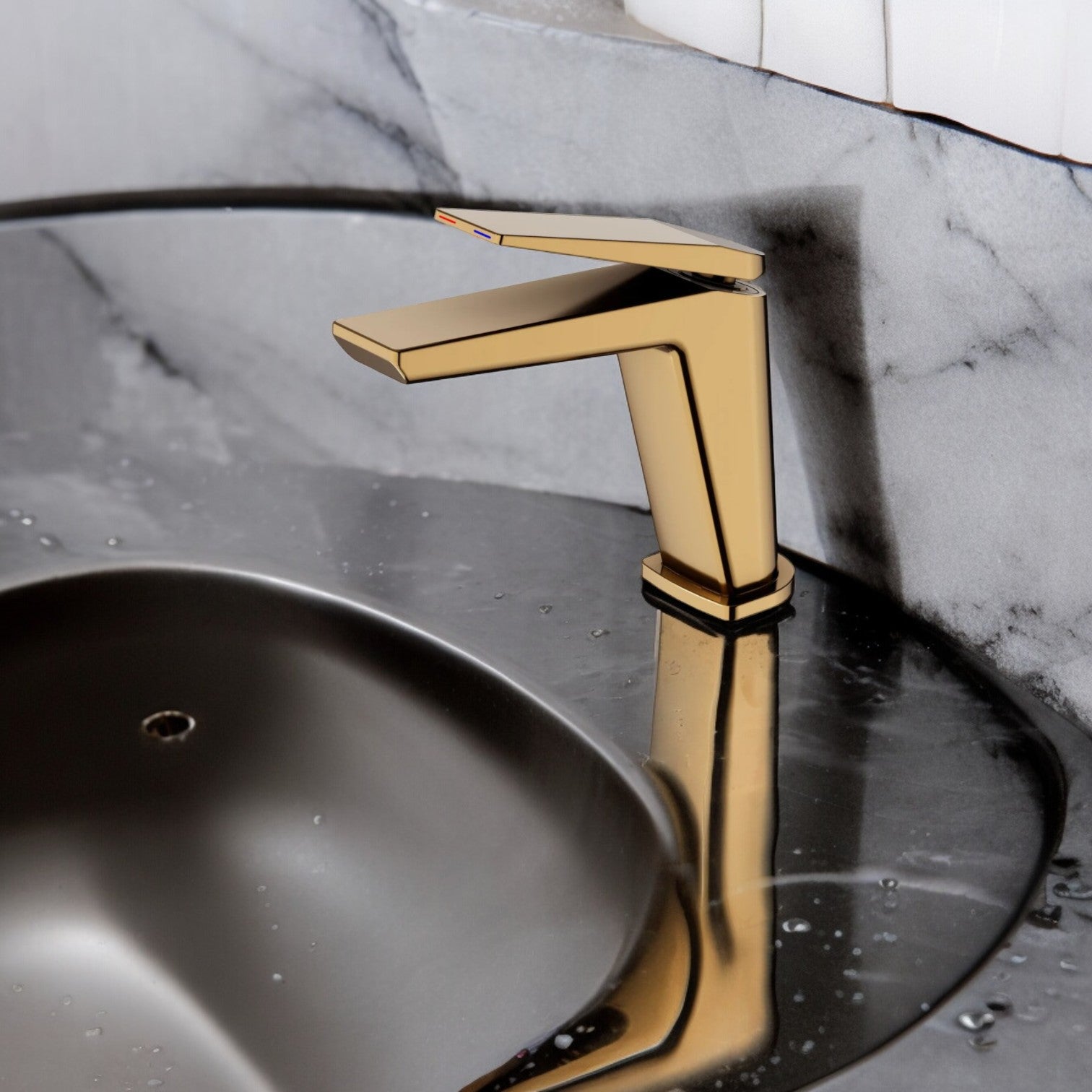 Baterie Lavoar Luxury Line Golden Beauty 5006-3 Sink Faucet