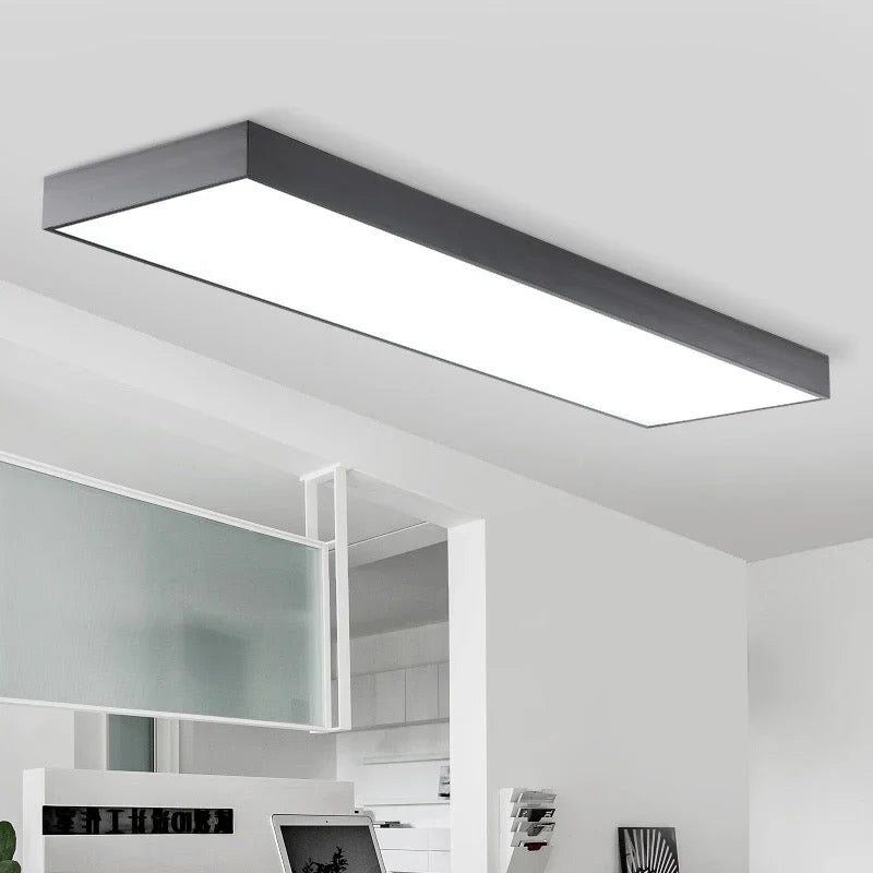 Panou LED 72W 117.5 x 28cm Negru Aplicat/Suspendat Echivalent 400W PANOU LED APLICAT / 72W / ALB RECE LED PANEL