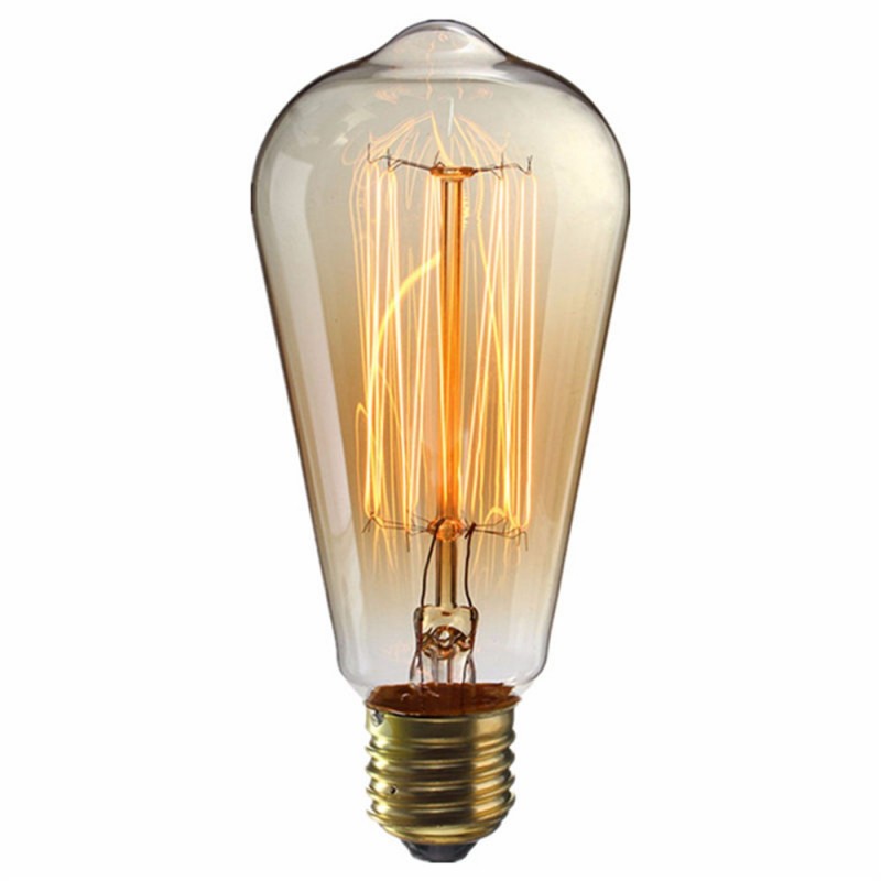 Bec Vintage Decorativ E27 St64 60W Light Bulb