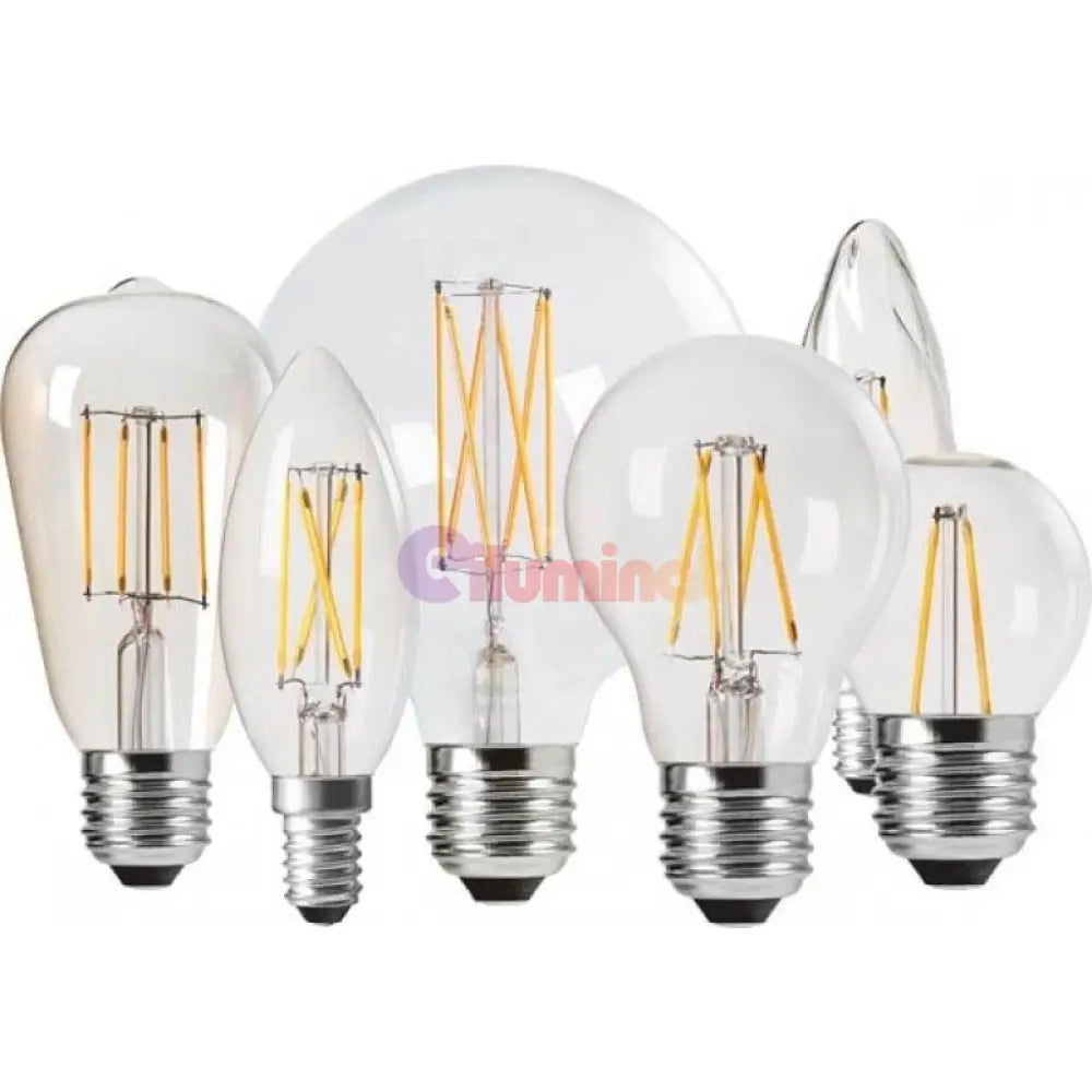 Bec Led E14 4W Filament Flacara Bulb