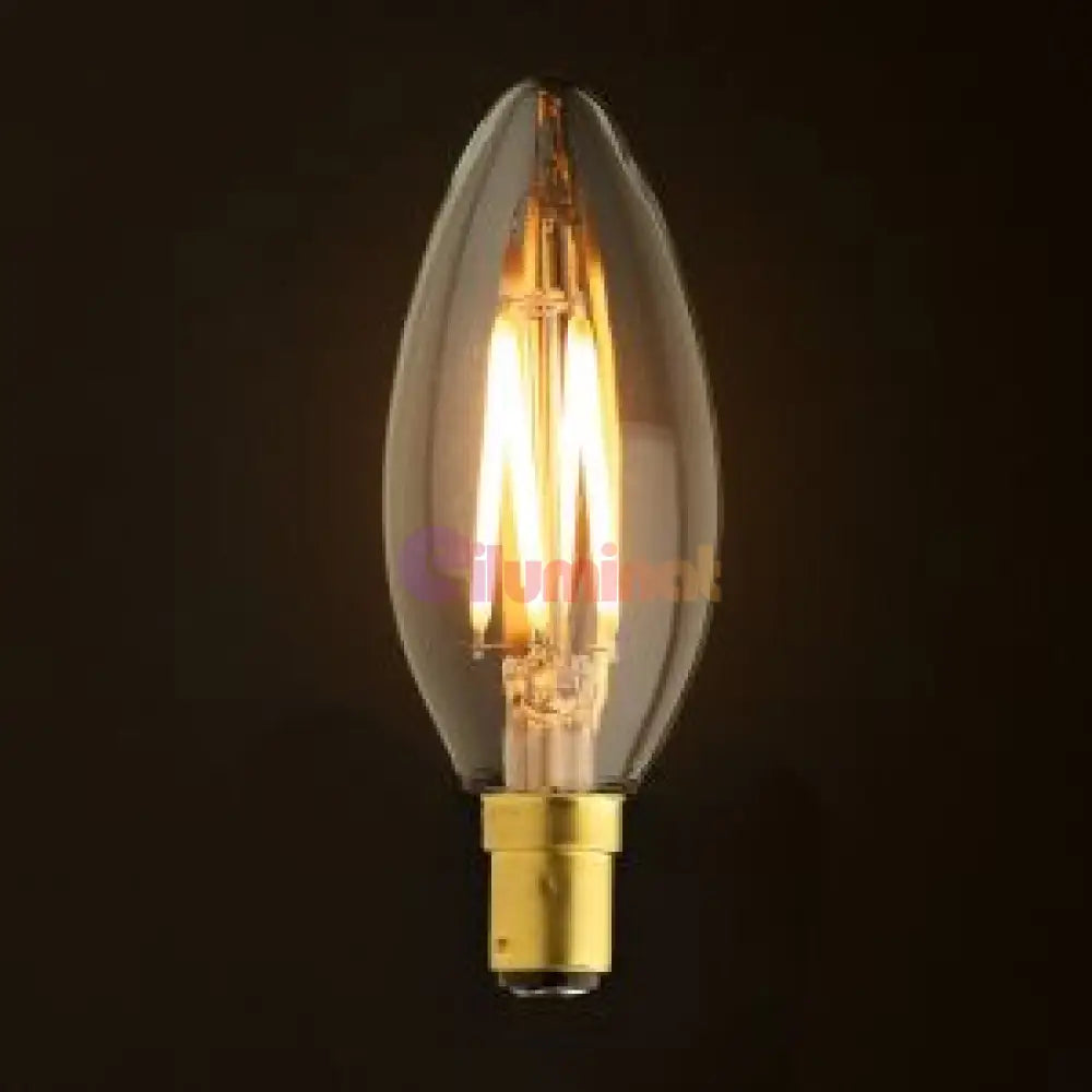 Bec Led E14 4W Filament Lumanare Bulb