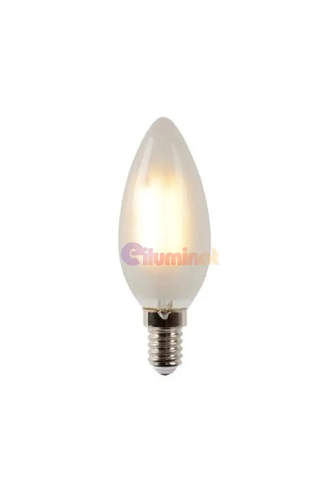 Bec Led E14 4W Filament Lumanare Bulb