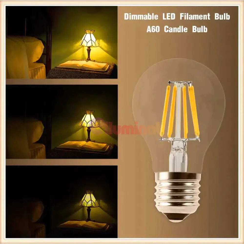 Bec Led E27 14W Filament A70 Bulb