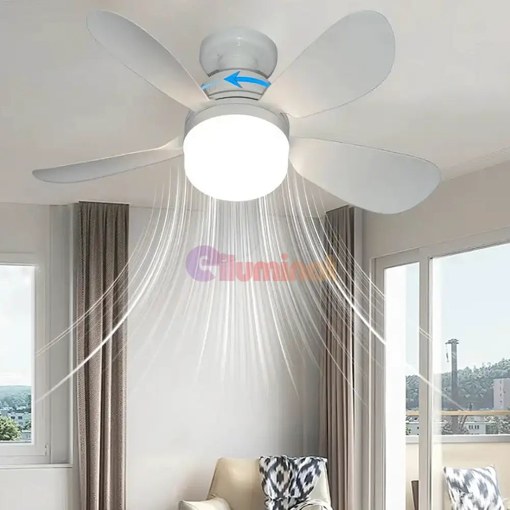 Ventilator Cu BEC LED + telecomanda💫 ALBA / VENTILATOR Lighting Fixtures