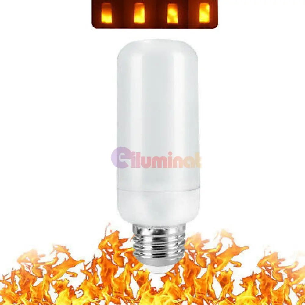 Bec Led E27 3W Efect Flacara Bulb