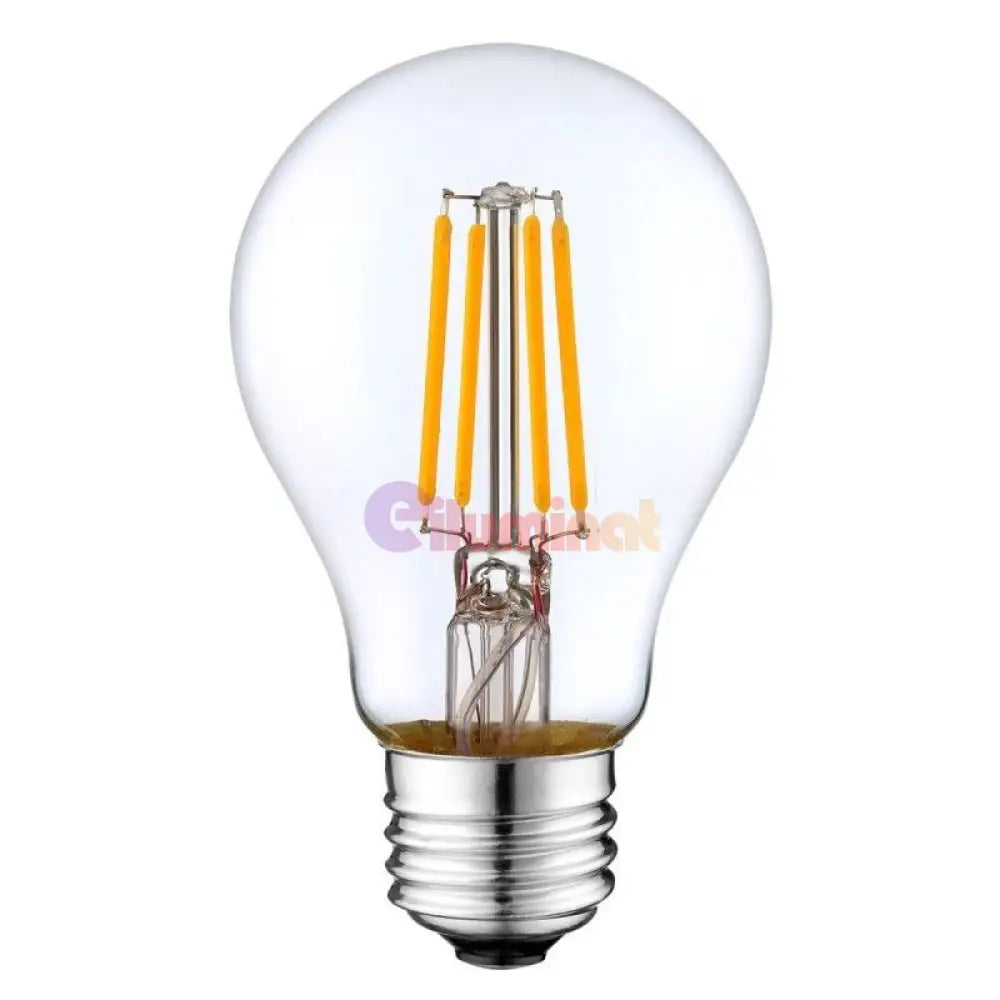 Bec Led E27 6W Filament A60 Bulb