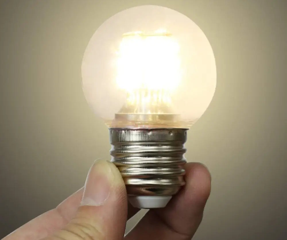 Bec LED E27 G45 9W SMD Transparent LED BULB