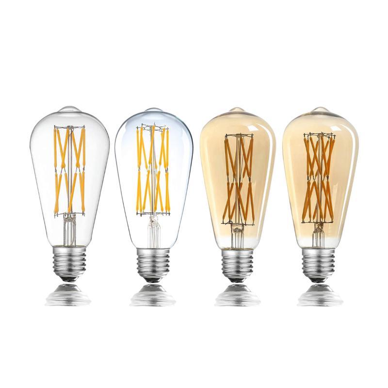 Bec Led E27 Vintage St64 12W Echivalent 100W Bulb