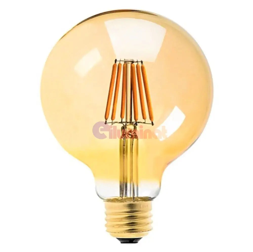 Bec Led E27 Vintage G125 8W Bulb