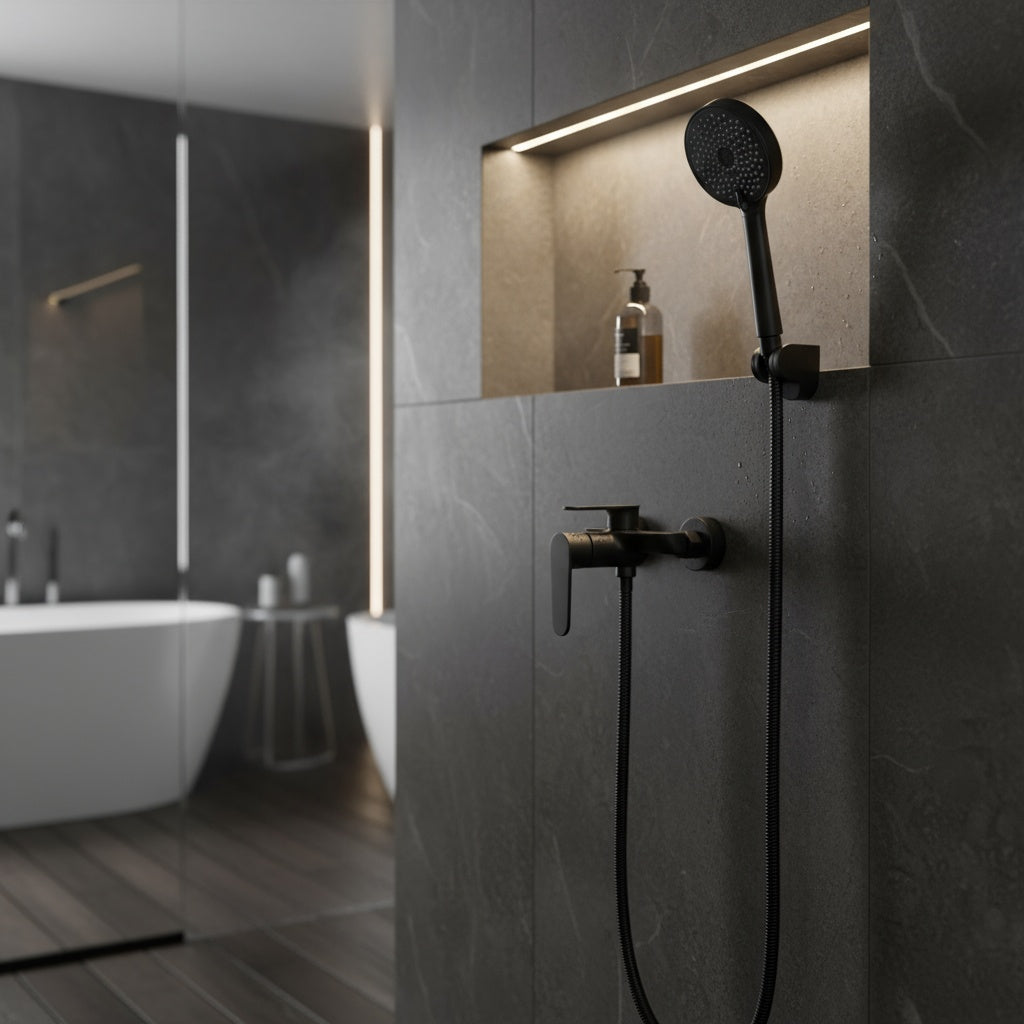 Coloana de Dus Manerul in Jos Negru Mat 3 Functii