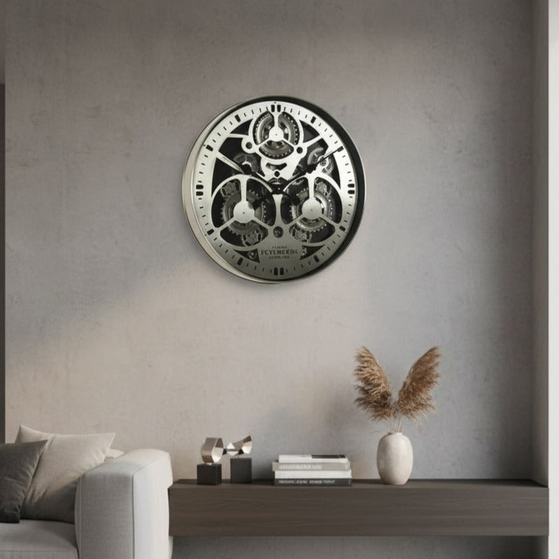 Ceas de Perete Decorativ Grand Maestro Gear Ø60CM