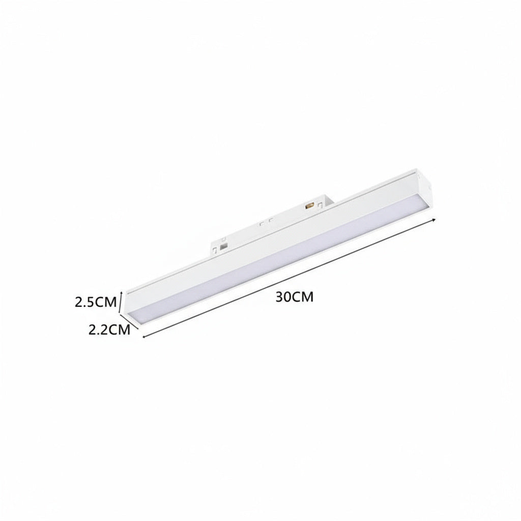Spot LED 10W 30cm Magnetic Alb Liniar Mat