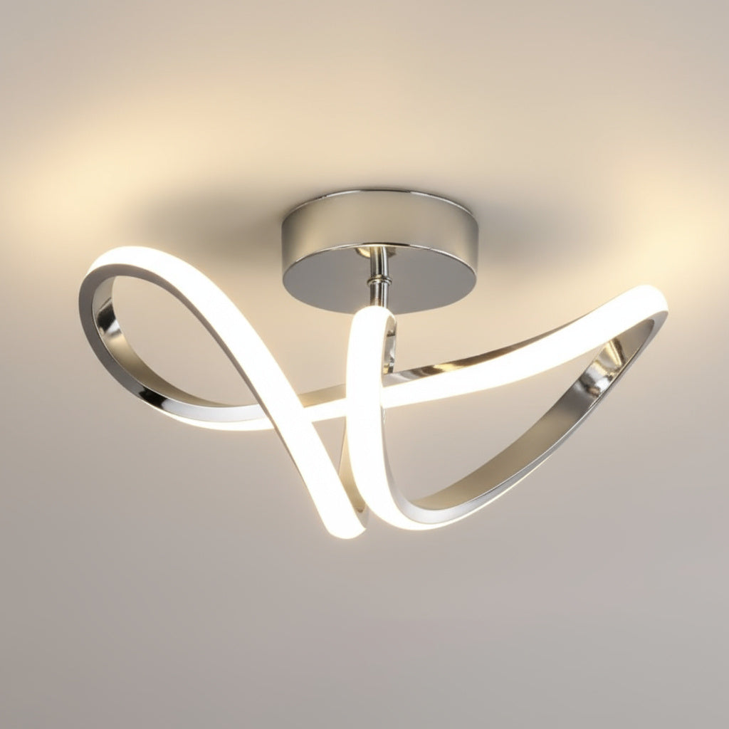 Aplica LED Serpent Silver Echivalent 200W