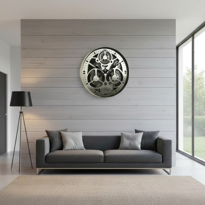 Ceas de Perete Decorativ Grand Maestro Gear Ø60CM
