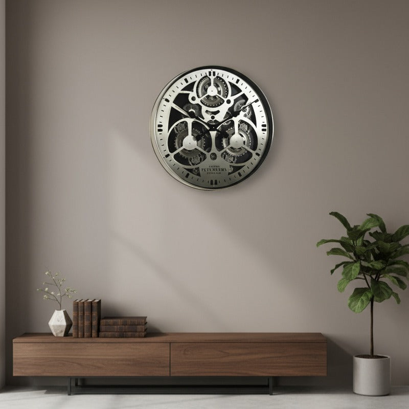 Ceas de Perete Decorativ Grand Maestro Gear Ø60CM