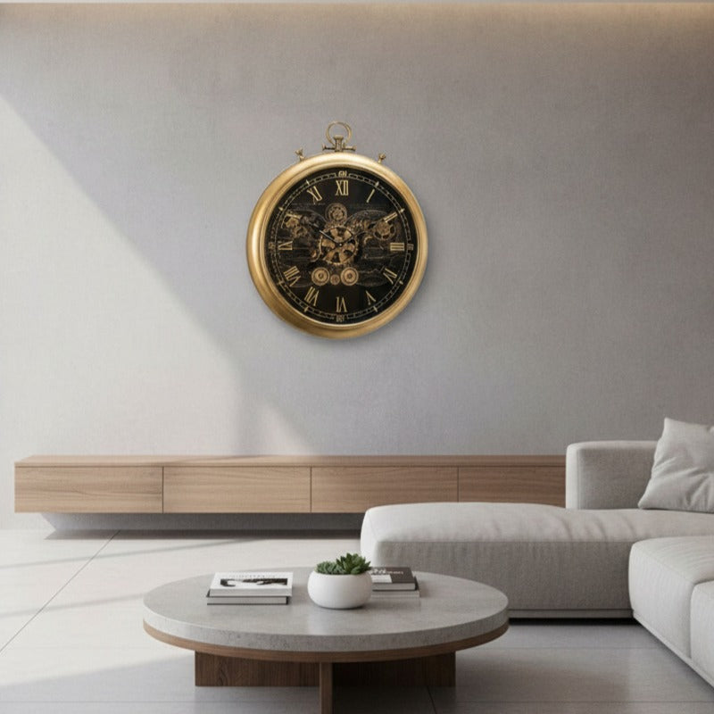 Ceas de Perete Decorativ Versailles Gear Clock 61x52CM