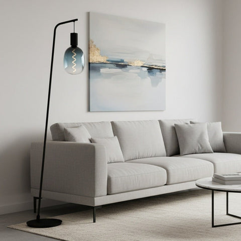 Lampadar CRANLEY Black 170CM Eglo Resigilat R2