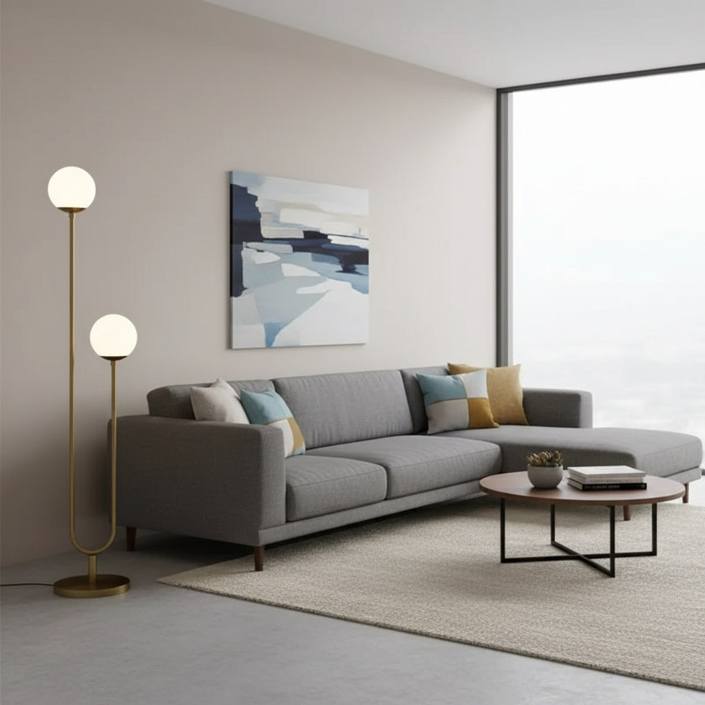 Lampadar MERVA Gold 165CM
