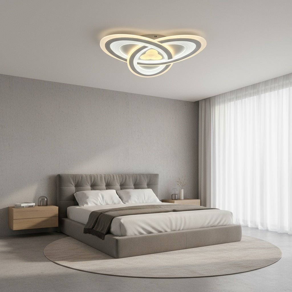 Lustra LED ATOM Echivalent 800W Telecomanda Lighting Fixtures