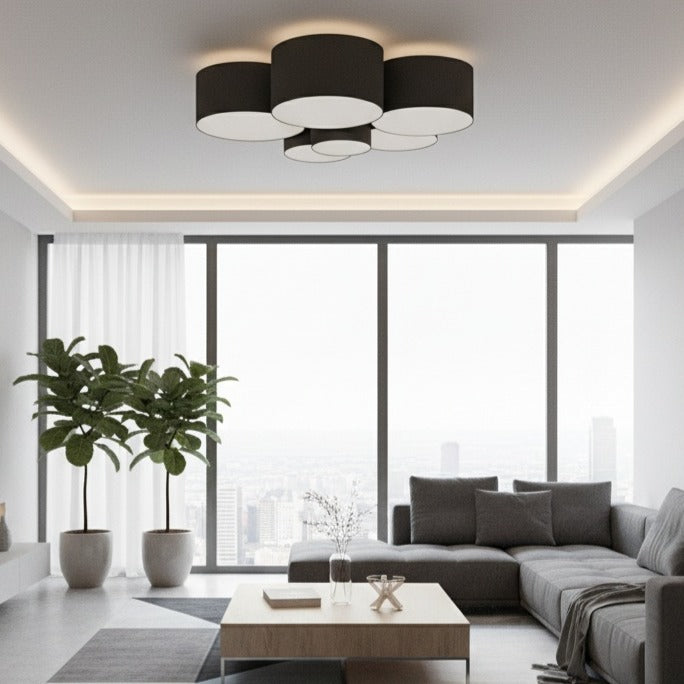 Lustra PASTORE 2 Black 99CM Eglo NEAGRA / 99CM Lighting Fixtures