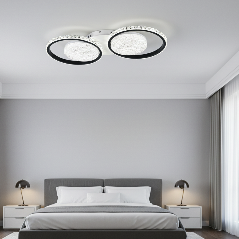 Lustra Mini LEMYA White Echivalent 500W Telecomanda