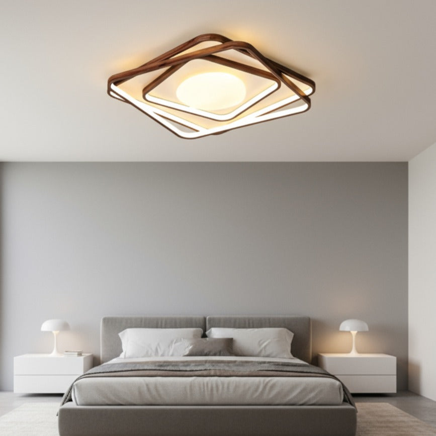 Lustra LED KREO Square Echivalent 900W Telecomanda