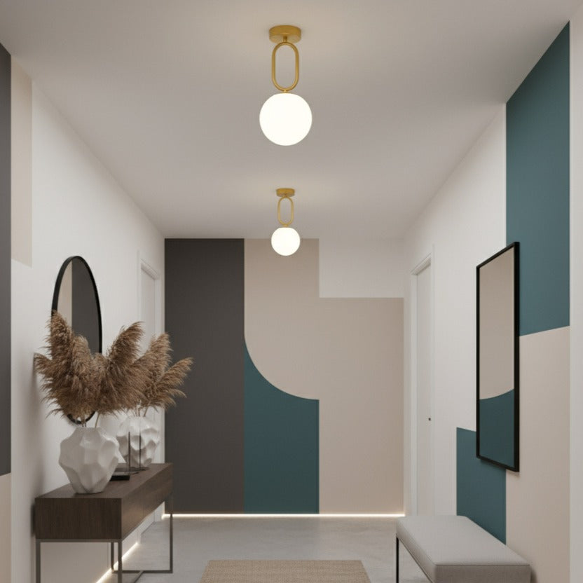 Lustra VIMO Gold Abajur Mat 1xE27