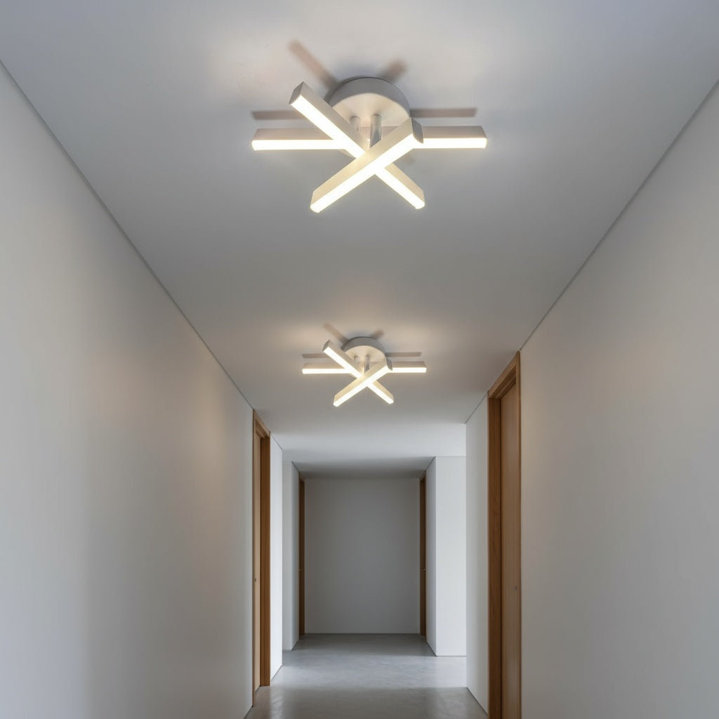 Aplica LED LINNES STAR White Echivalent 200W Lighting Fixtures