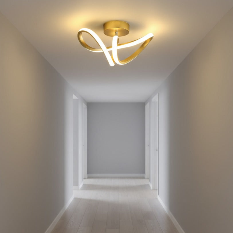 Aplica LED Serpent Gold Echivalent 200W