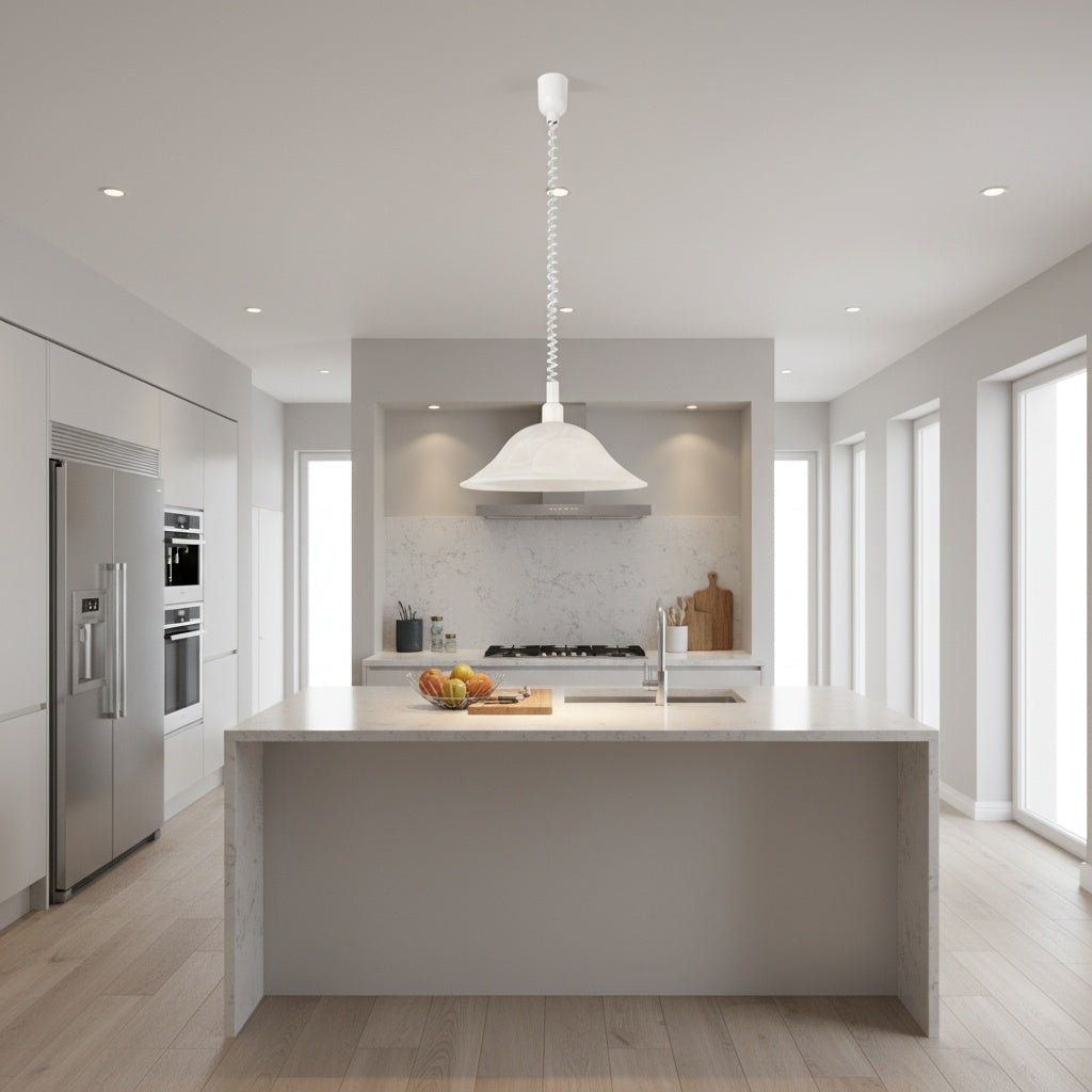 Pendul ALESSANDRA White 1xE27 Eglo Ø38CM