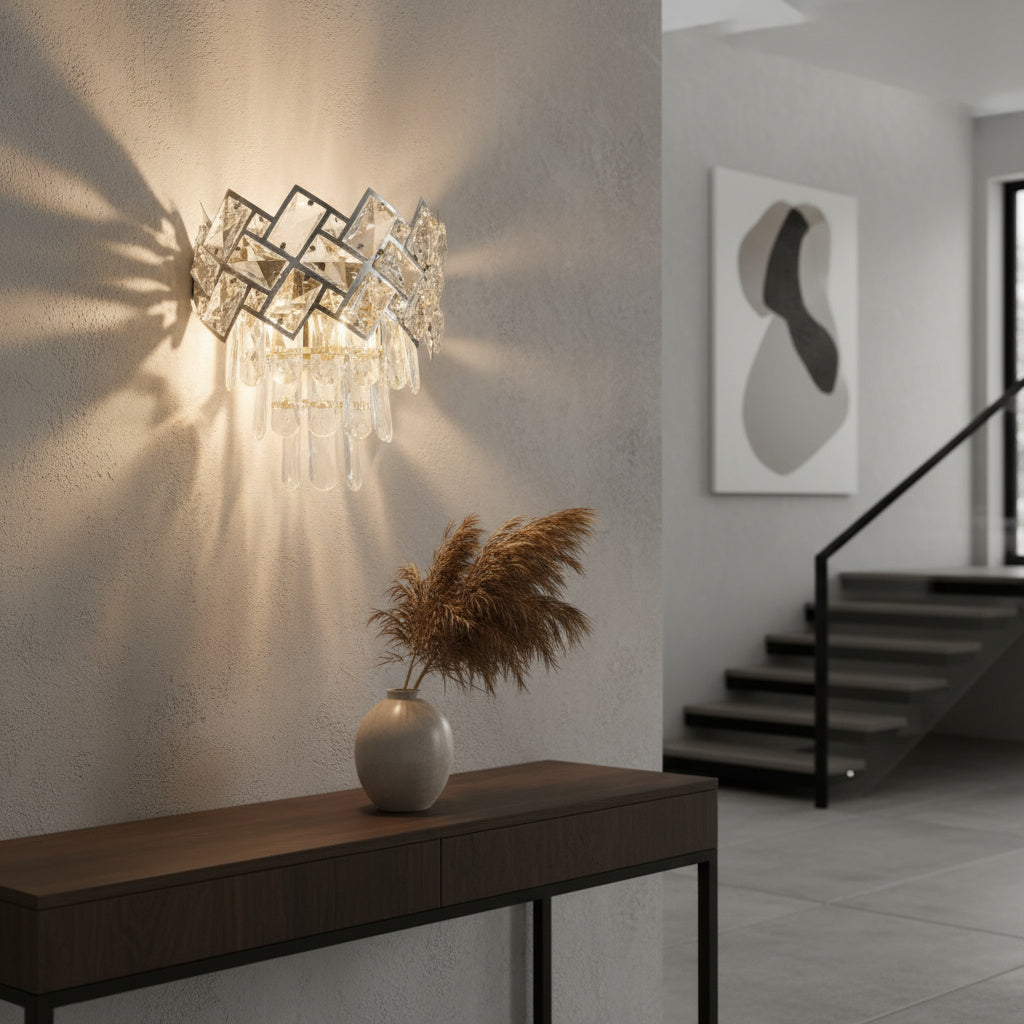 Aplica Perete Malli Silver Cristal