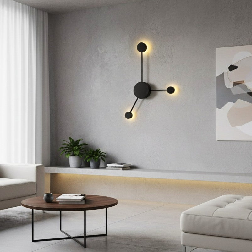 Aplica LED 24W Modern Style-3 Negru