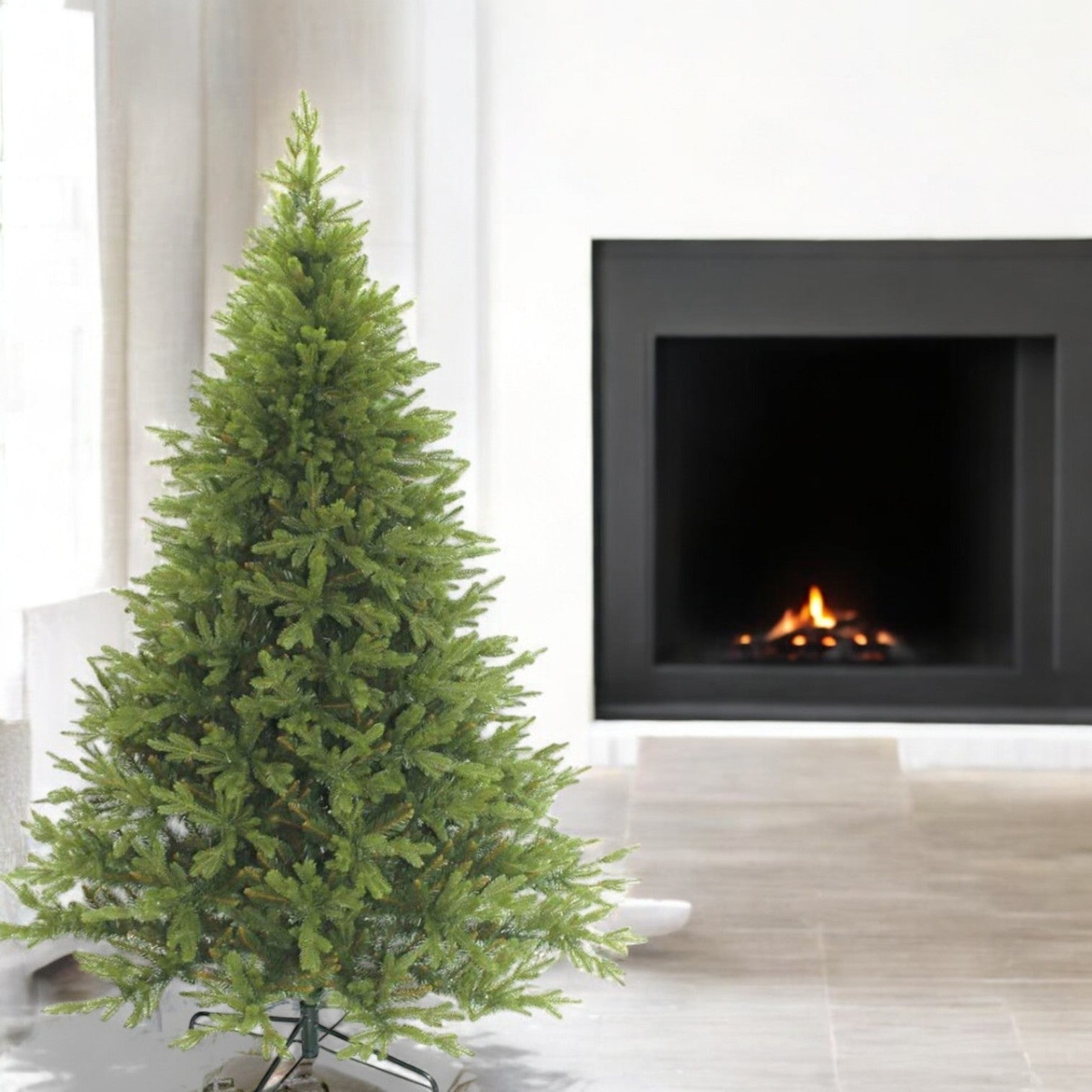 Brad Artificial De Craciun 210Cm Atlantis 650 Ramuri Cu Ace 3D Aspect Natural Christmas Tree