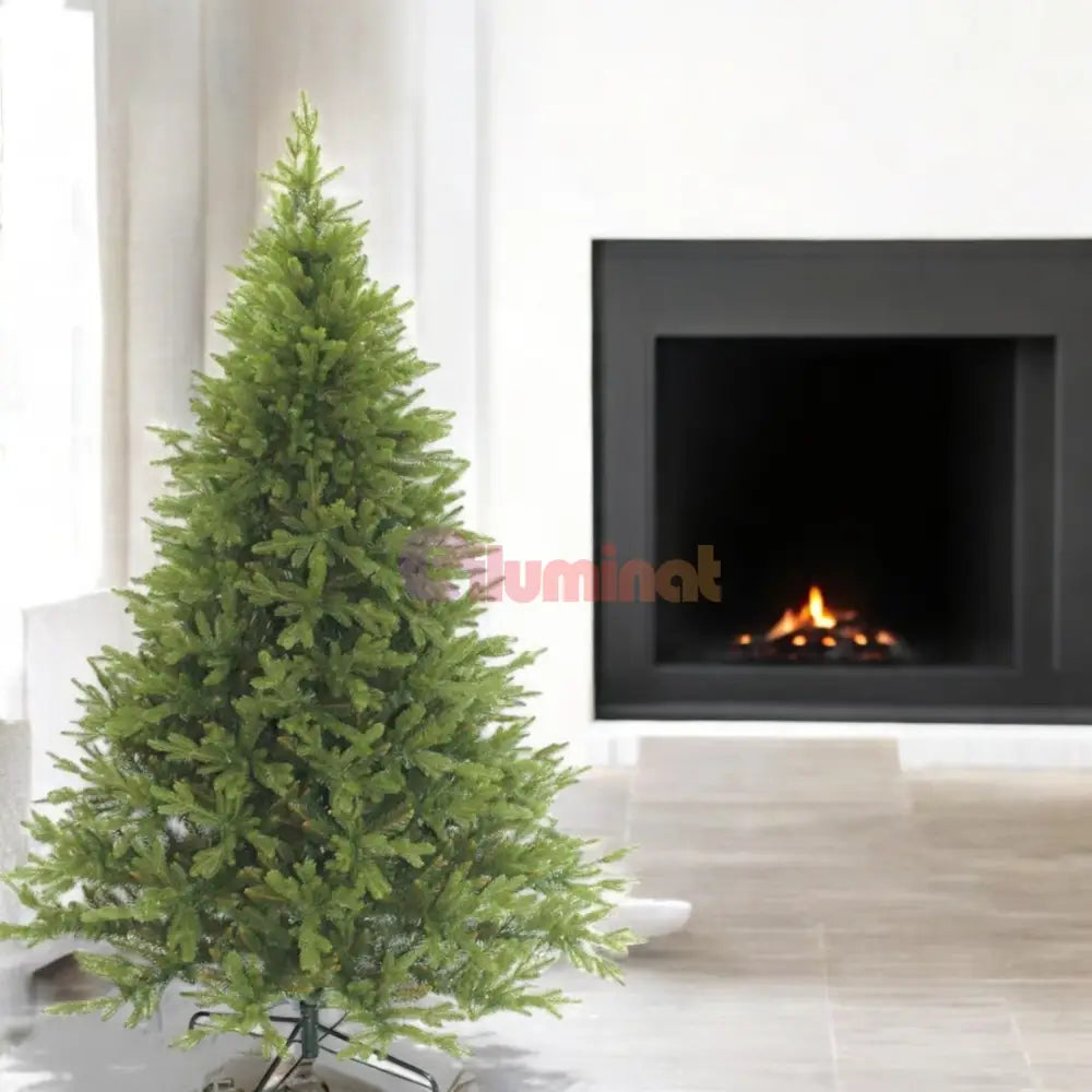 Brad Artificial De Craciun 210Cm Atlantis 650 Ramuri Cu Ace 3D Aspect Natural Christmas Tree