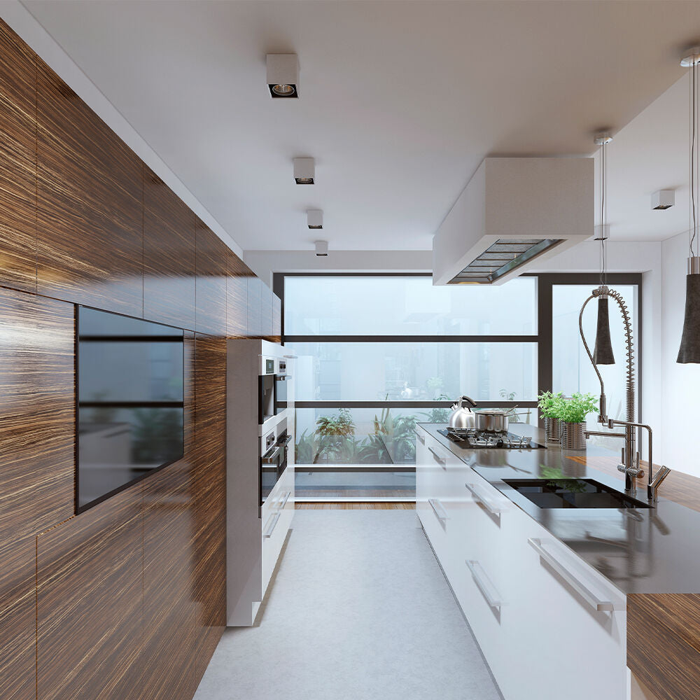 Spot Aplicat Patrat Alb & Negru Dulie GU10 L80xH117mm led ceiling light