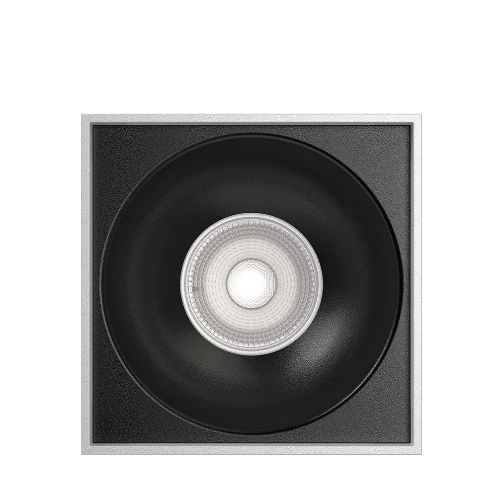 Spot Aplicat Patrat Alb & Negru Dulie GU10 L97xH140mm led ceiling light
