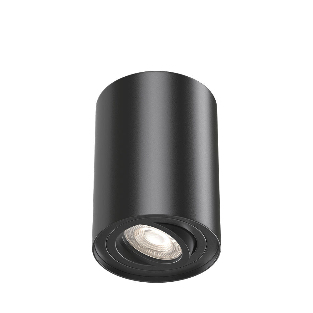 Spot Aplicat Rotund Fascicul Reglabil Negru Dulie GU10 Ø94x125mm led ceiling light