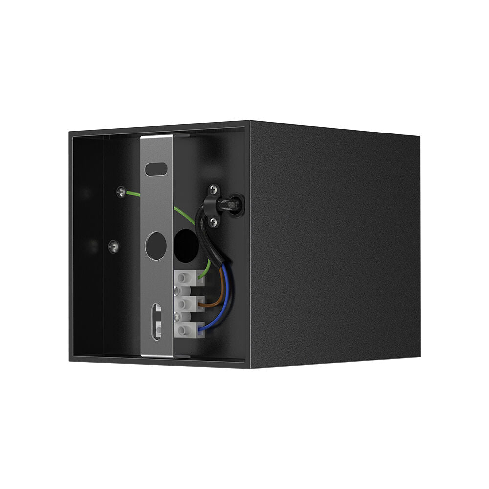 Spot Aplicat Dreptunghiular Negru Dulie GU10 12.5CM SPOT LED APLICAT / GU10 / NEAGRA led ceiling light