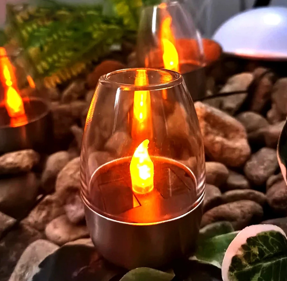 Lampa Led Solara Stil Lumanare Glowly 100Mah Solar Bulb