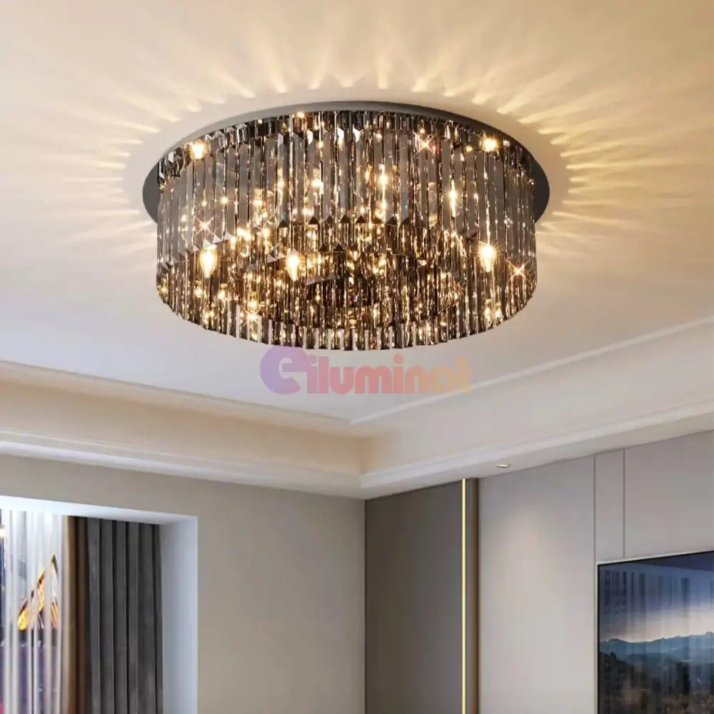 Candelabru Aplicat Cristal Dark Luxury Chandeliers Crystal