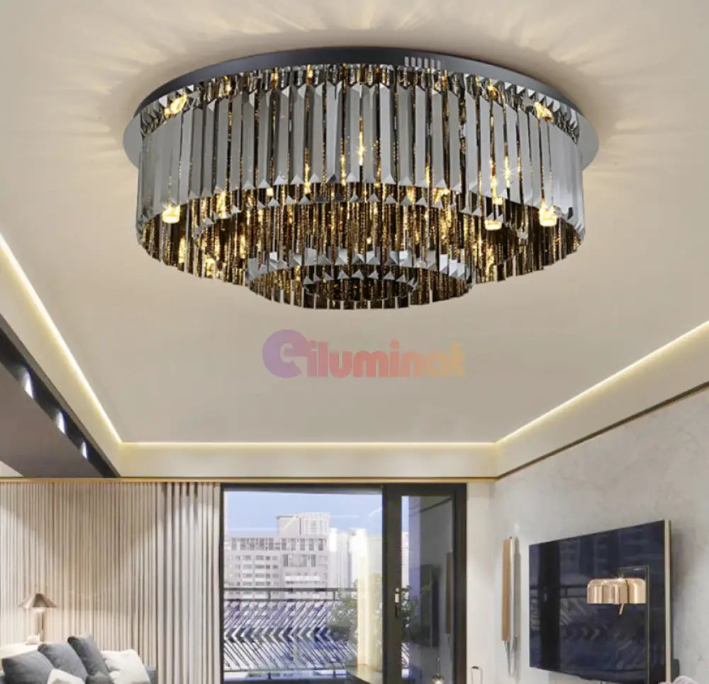 Candelabru Aplicat Cristal Dark Luxury Chandeliers Crystal