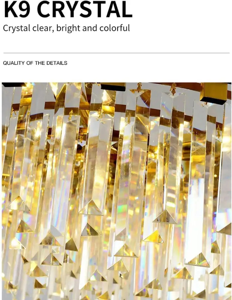 Candelabru Aplicat Cristal GLORY GOLD GRANDE 750mm AURIE / CRISTAL / 75CM Chandeliers Crystal