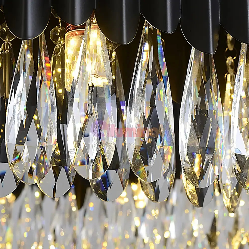 Candelabru Cristal 4xE14 Black Extravaganza NEAGRA / 35X26CM / CRISTAL Chandeliers Crystal