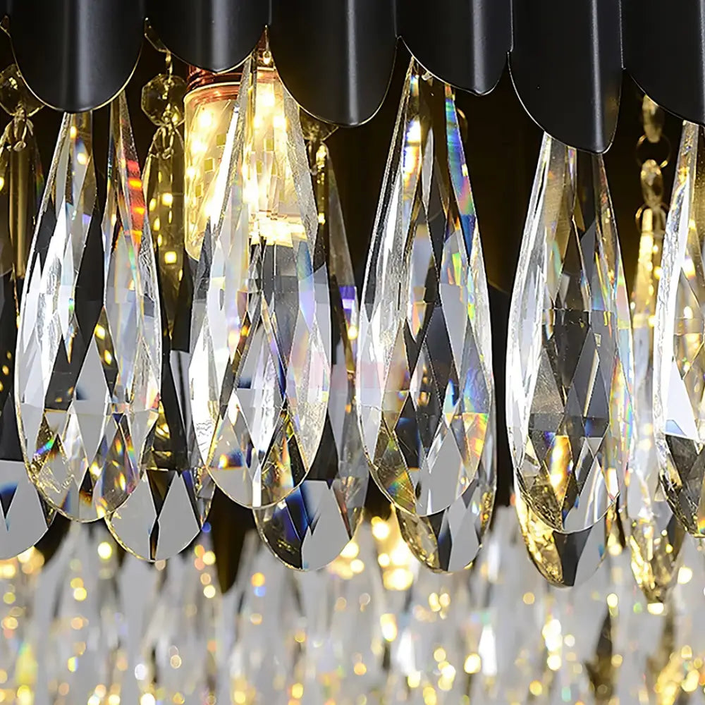 Candelabru Cristal 4xE14 Black Extravaganza NEAGRA / 35X26CM / CRISTAL Chandeliers Crystal