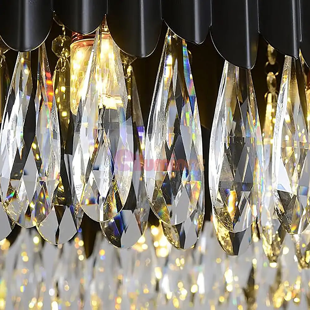 Candelabru Cristal Black Extravaganza 80x35cm NEAGRA / 80X35CM / CRISTAL Chandeliers Crystal