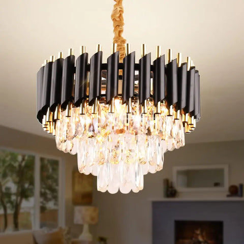 Candelabru Cristal BLACK PANTHER 300mm Resigilat R3