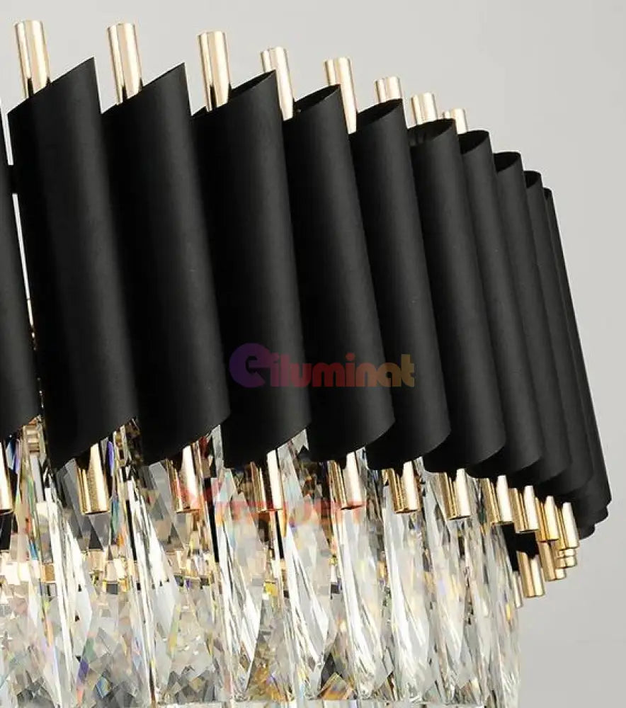 Candelabru Cristal Black Panther 950Mm Chandeliers Crystal