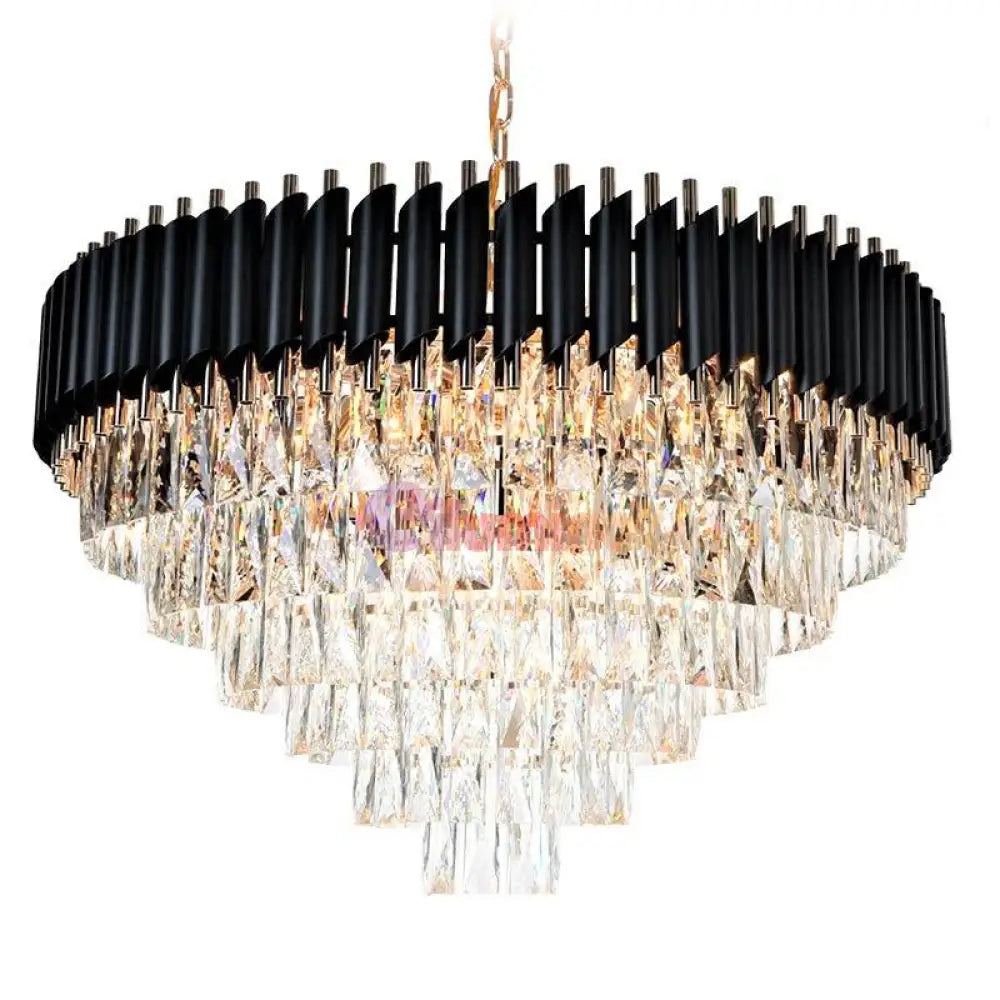 Candelabru Cristal Black Panther 950Mm Chandeliers Crystal