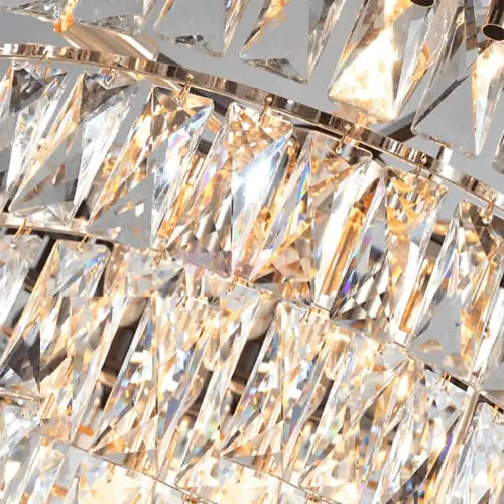 Candelabru Cristal Black Panther Square 600mm NEGRU + AURIU / 60CM / CRISTAL Chandeliers Crystal