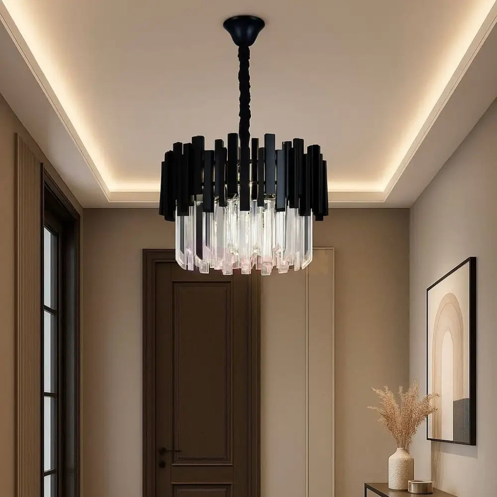 Candelabru Cristal BLACK WIDOW Ø30CM Chandeliers Crystal